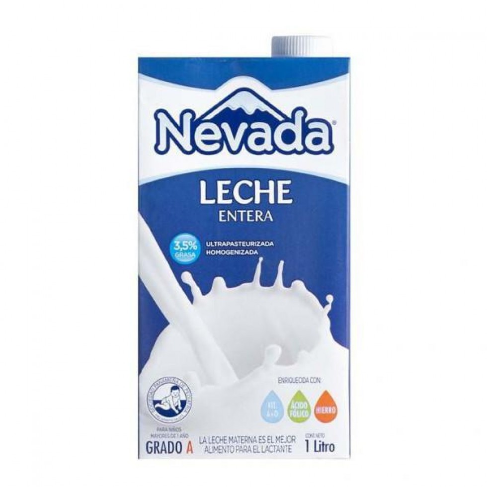 Nevada Leche Entera 946 ml